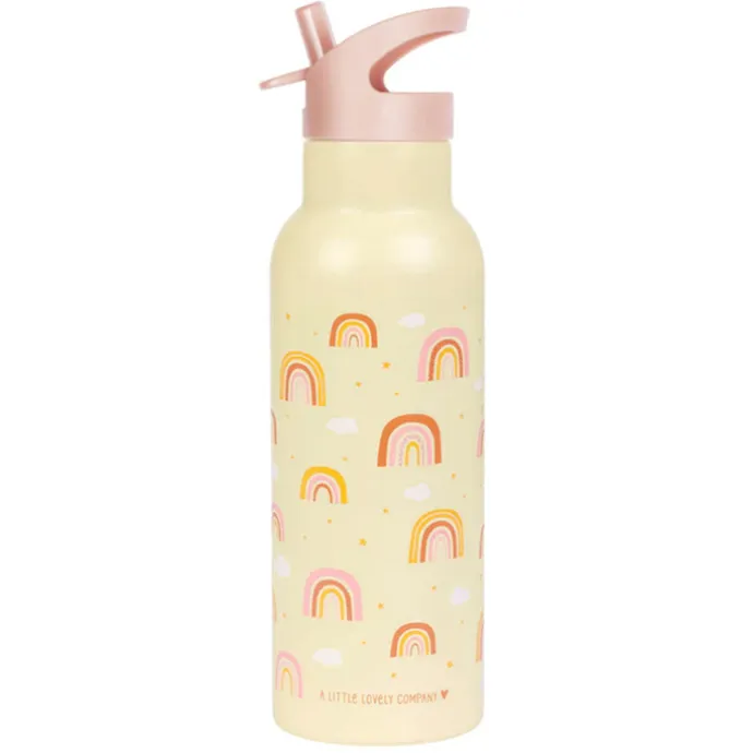A Little Lovely Company Alex Water Bottle XL rainbows