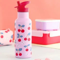 A Little Lovely Company Alex Water Bottle XL cherries