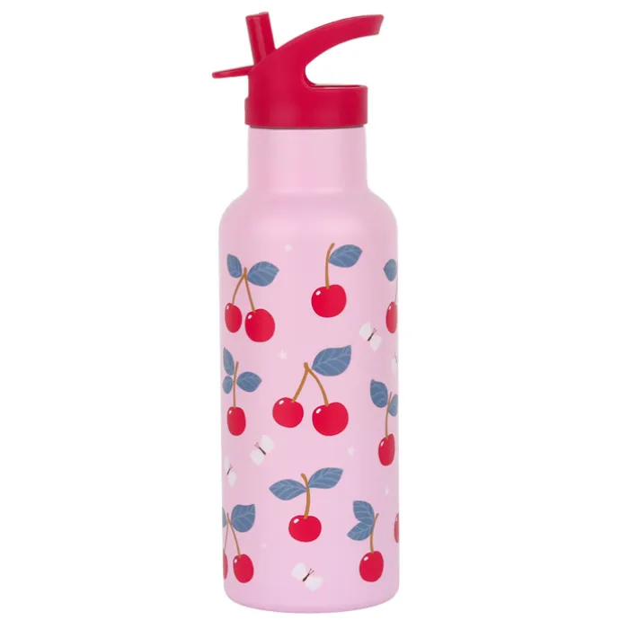 A Little Lovely Company Alex Water Bottle XL cherries