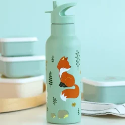 A Little Lovely Company Alex Water Bottle XL forest friends