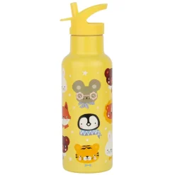 A Little Lovely Company Alex Water Bottle XL animal friends