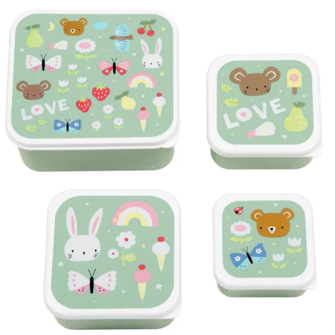 A Little Lovely Company Charlie Lunch & Snack Box joy