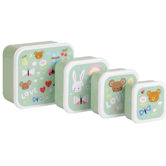 A Little Lovely Company Charlie Lunch & Snack Box joy