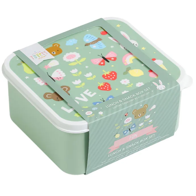 A Little Lovely Company Charlie Lunch & Snack Box joy