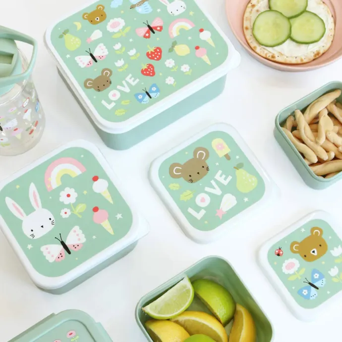 A Little Lovely Company Charlie Lunch & Snack Box joy