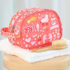 A Little Lovely Company Jules Toiletry Bag fun