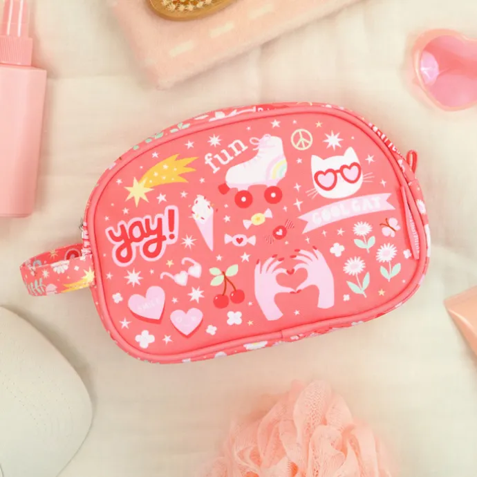 A Little Lovely Company Jules Toiletry Bag fun