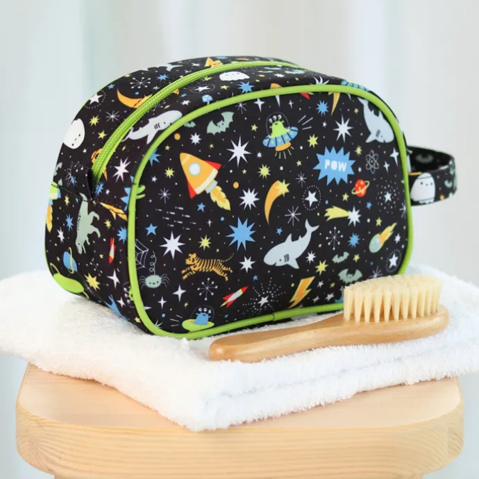 A Little Lovely Company Jules Toiletry Bag galaxy