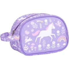 A Little Lovely Company Jules Toiletry Bag unicorn dreams