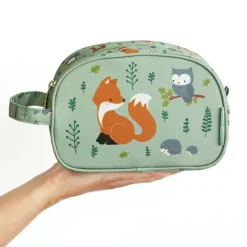 A Little Lovely Company Jules Toiletry Bag forest friends
