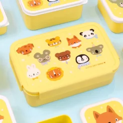A Little Lovely Company Robin Bento Lunchbox animal friends