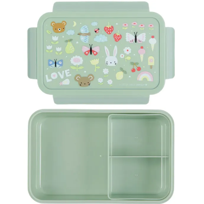A Little Lovely Company Robin Bento Lunchbox joy