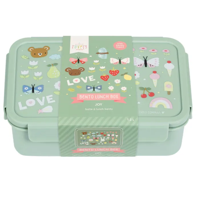 A Little Lovely Company Robin Bento Lunchbox joy