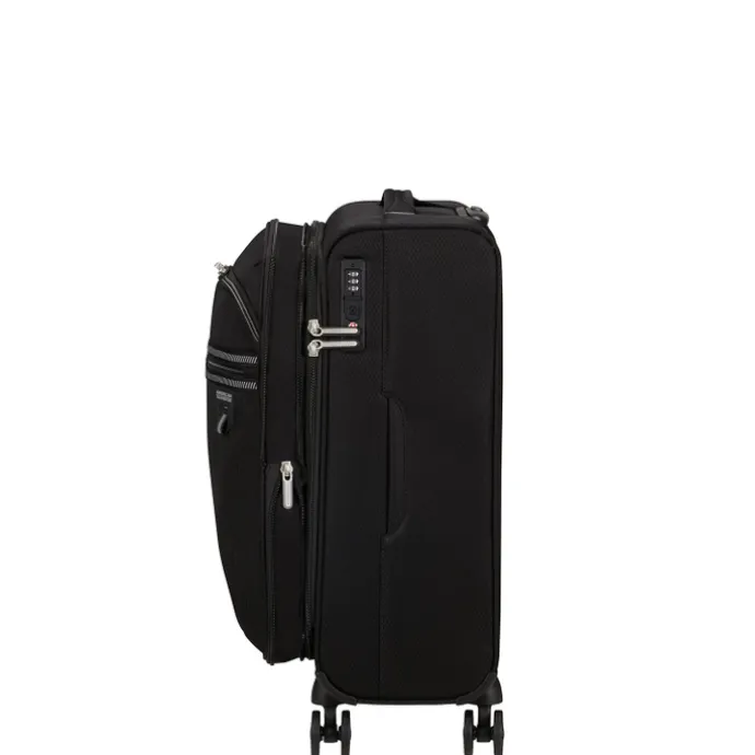American Tourister Aerospin Spinner S Exp black