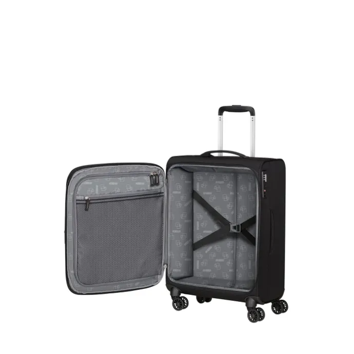 American Tourister Aerospin Spinner S Exp black