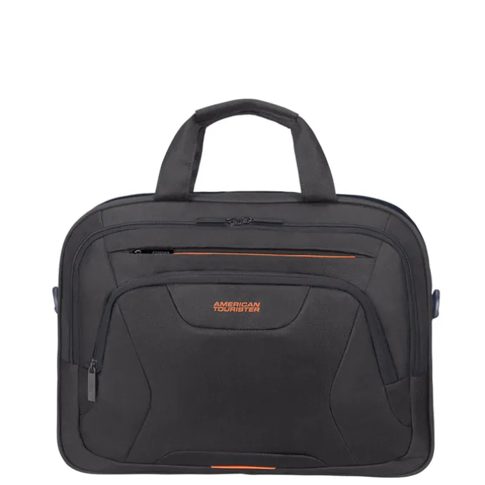 American Tourister At Work Laptop Bag 15.6" black/orange