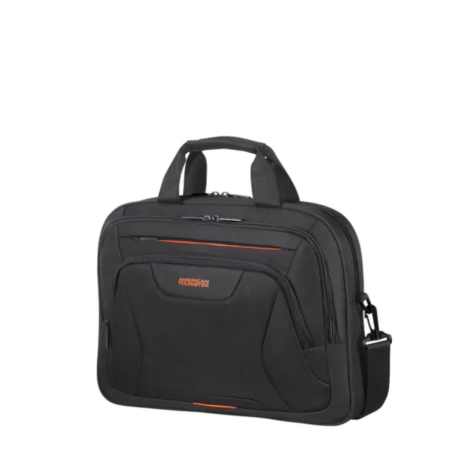 American Tourister At Work Laptop Bag 15.6" black/orange