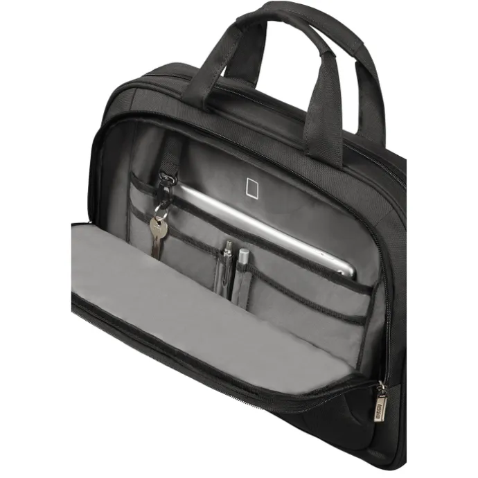 American Tourister At Work Laptop Bag 15.6" black/orange