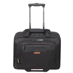American Tourister At Work Rolling Tote 15.6" black/orange