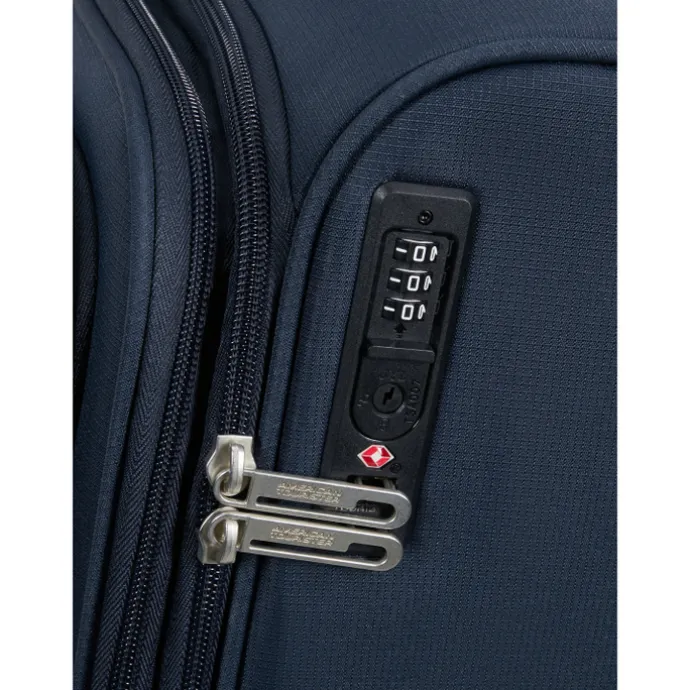 American Tourister Cloudrider Spinner S Expandable TSA sky navy