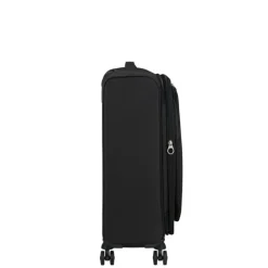 American Tourister Cloudrider  Spinner M Expandable TSA jet black