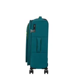 American Tourister Cloudrider Spinner M Expandable TSA misty teal