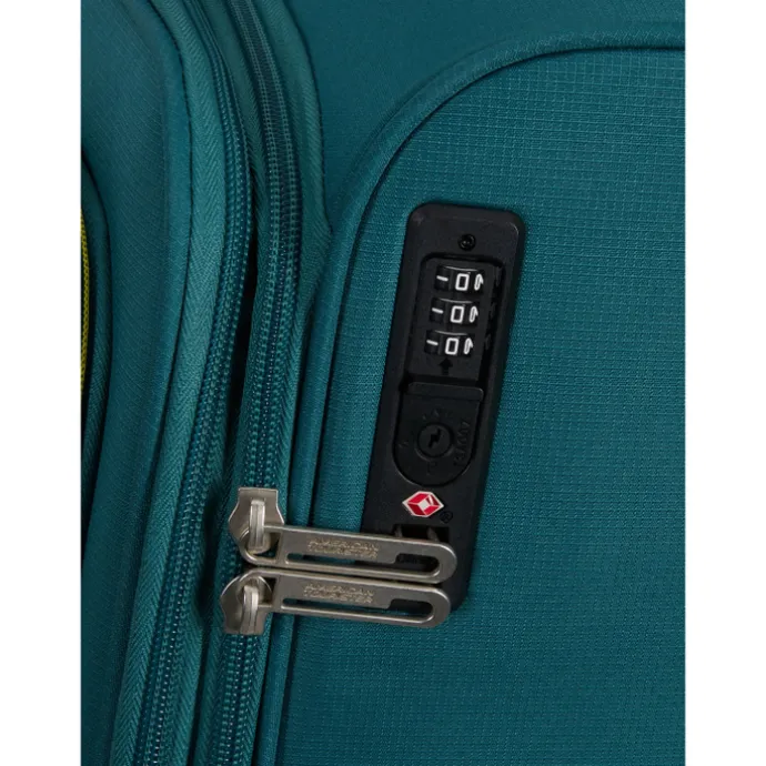 American Tourister Cloudrider Spinner M Expandable TSA misty teal