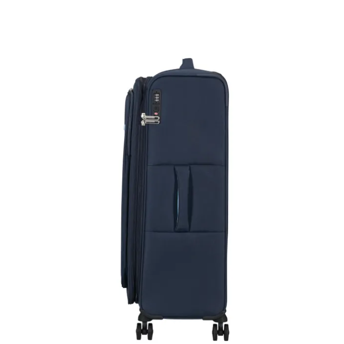 American Tourister Cloudrider Spinner L Expandable TSA sky navy