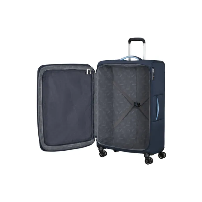 American Tourister Cloudrider Spinner L Expandable TSA sky navy