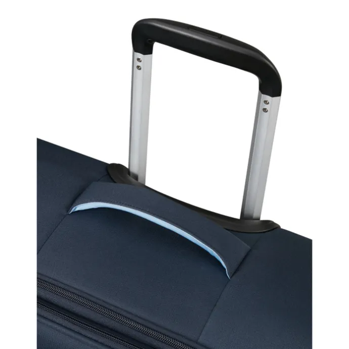 American Tourister Cloudrider Spinner M Expandable TSA sky navy