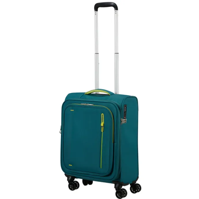 American Tourister Cloudrider Spinner S Expandable TSA misty teal