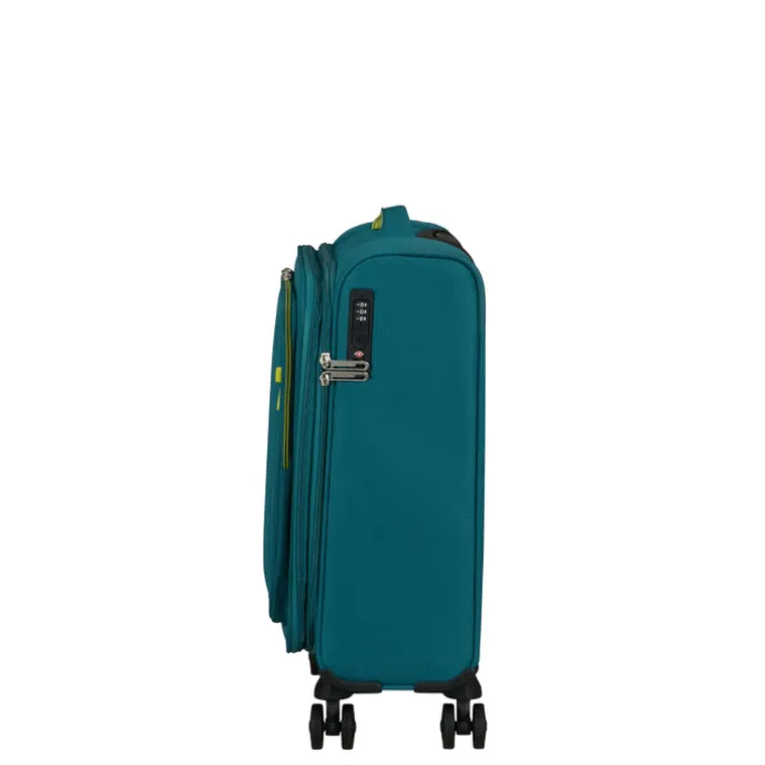 American Tourister Cloudrider Spinner S Expandable TSA misty teal