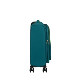 American Tourister Cloudrider Spinner S Expandable TSA misty teal