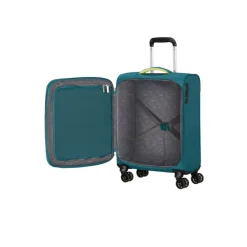 American Tourister Cloudrider Spinner S Expandable TSA misty teal