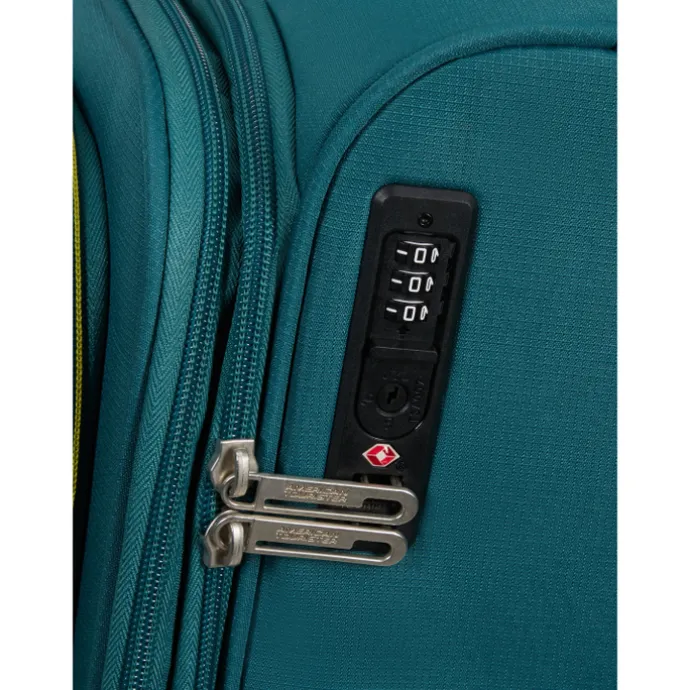 American Tourister Cloudrider Spinner S Expandable TSA misty teal