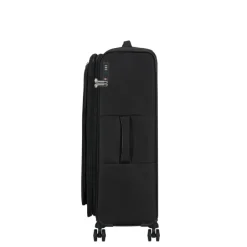 American Tourister Cloudrider Spinner L Expandable TSA jet black