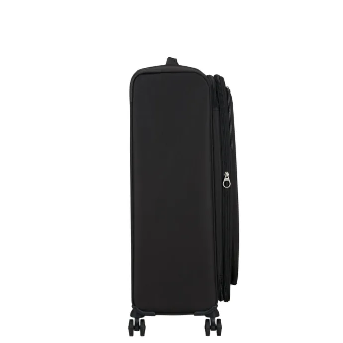 American Tourister Cloudrider Spinner L Expandable TSA jet black