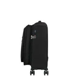 American Tourister Cloudrider Spinner S Expandable TSA jet black