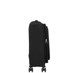 American Tourister Cloudrider Spinner S Expandable TSA jet black