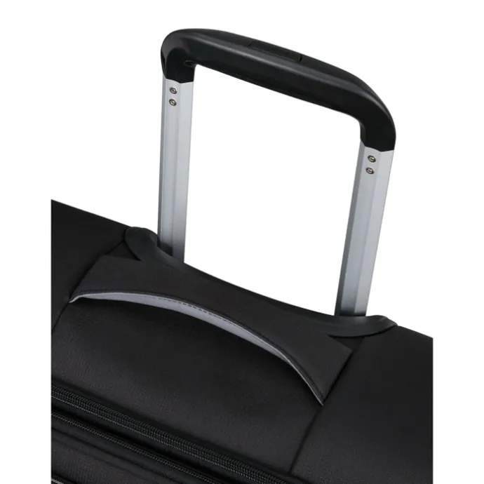 American Tourister Cloudrider Spinner S Expandable TSA jet black