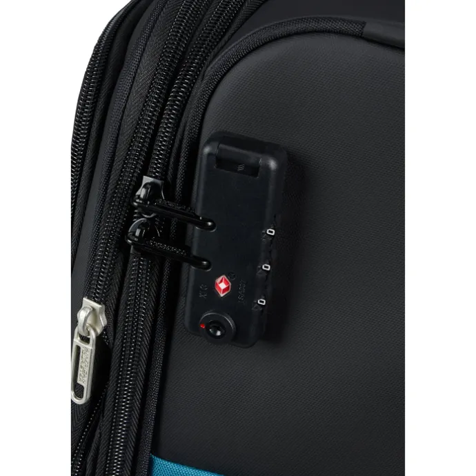 American Tourister Daring Dash Spinner S EXP black/blue