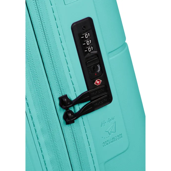 American Tourister Dashpop Spinner 55 Exp aqua sky