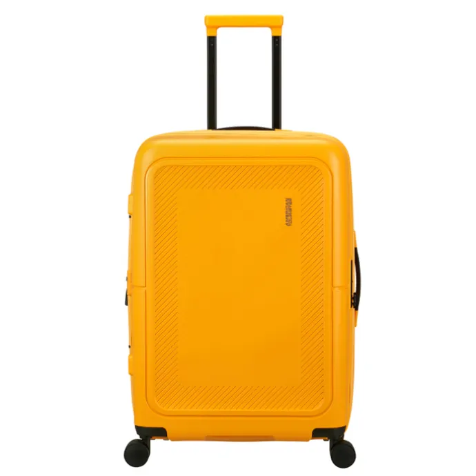 American Tourister Dashpop Spinner 67 Exp golden yellow