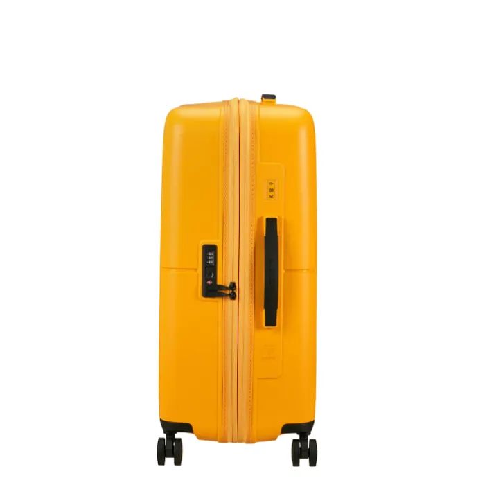 American Tourister Dashpop Spinner 67 Exp golden yellow