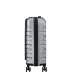 American Tourister Flashline Spin. 55/20 Frontloader Cabin Trolley sky silver