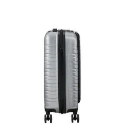 American Tourister Flashline Spin. 55/20 Frontloader Cabin Trolley sky silver