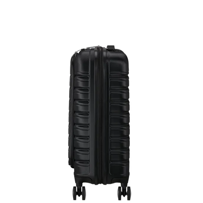American Tourister Flashline Spin. 55/20 Frontloader Cabin Trolley shadow black