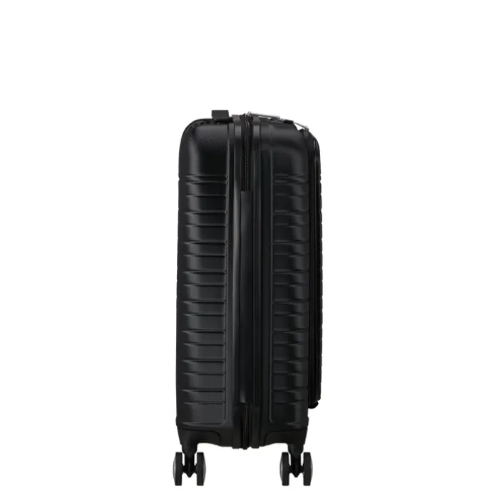 American Tourister Flashline Spin. 55/20 Frontloader Cabin Trolley shadow black