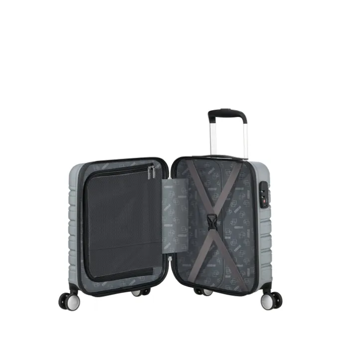 American Tourister Flashline Spinner Underseater sky silver