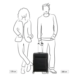 American Tourister Hello Cabin Spinner 55 EXP onyx black